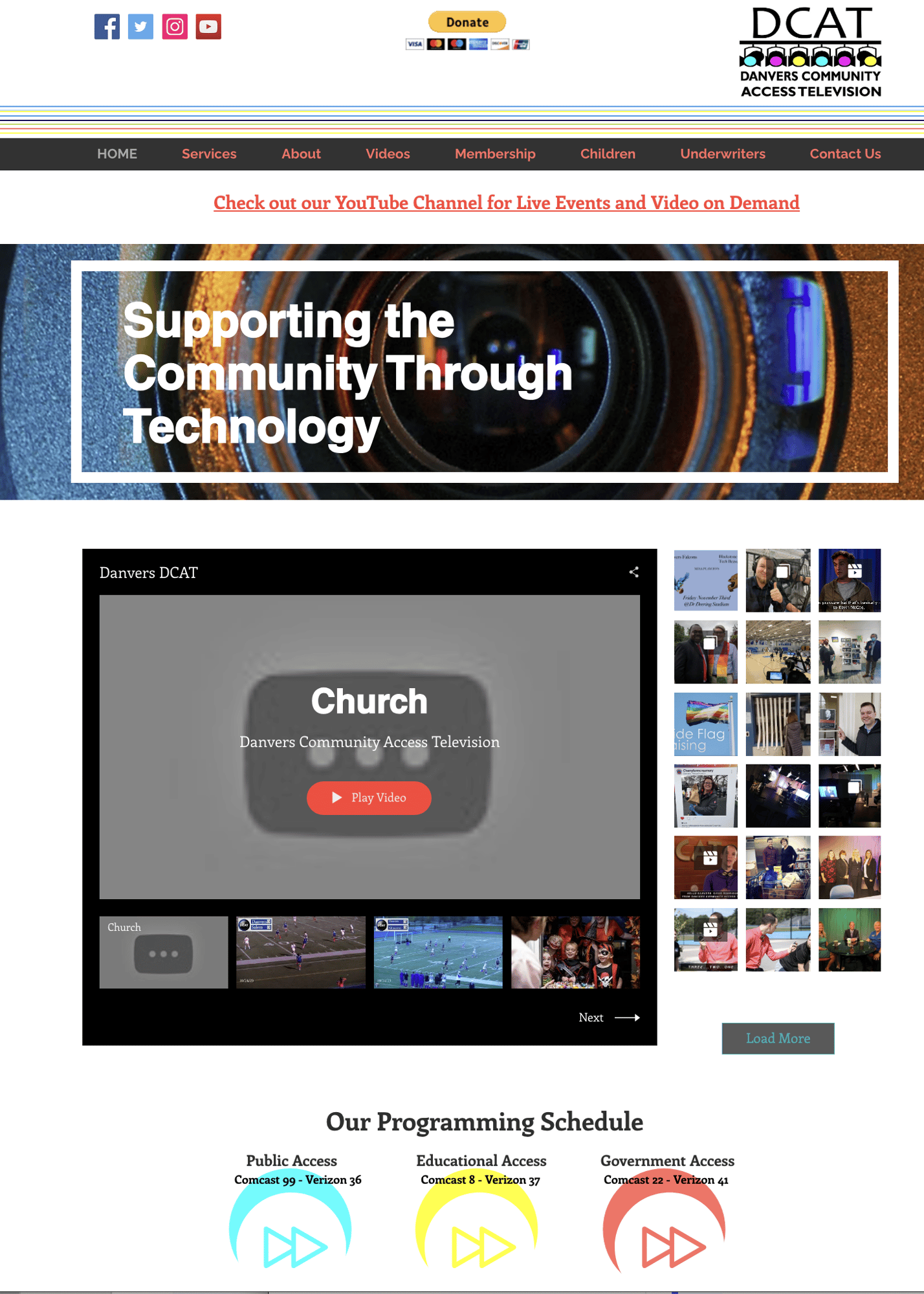 Original DCAT Website